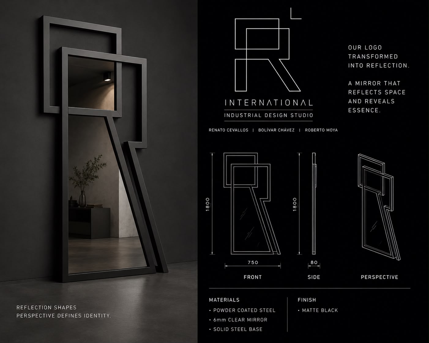 Concepto de espejo RC International