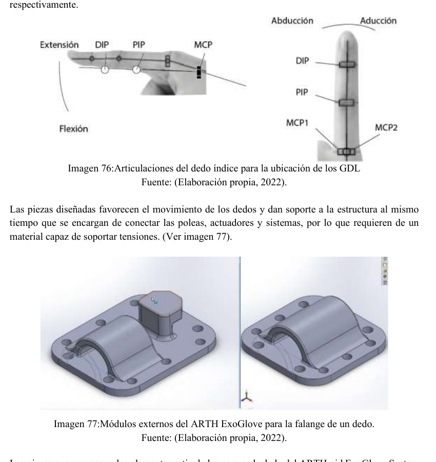 Desarrollo biomecánico y módulos CAD del exoesqueleto