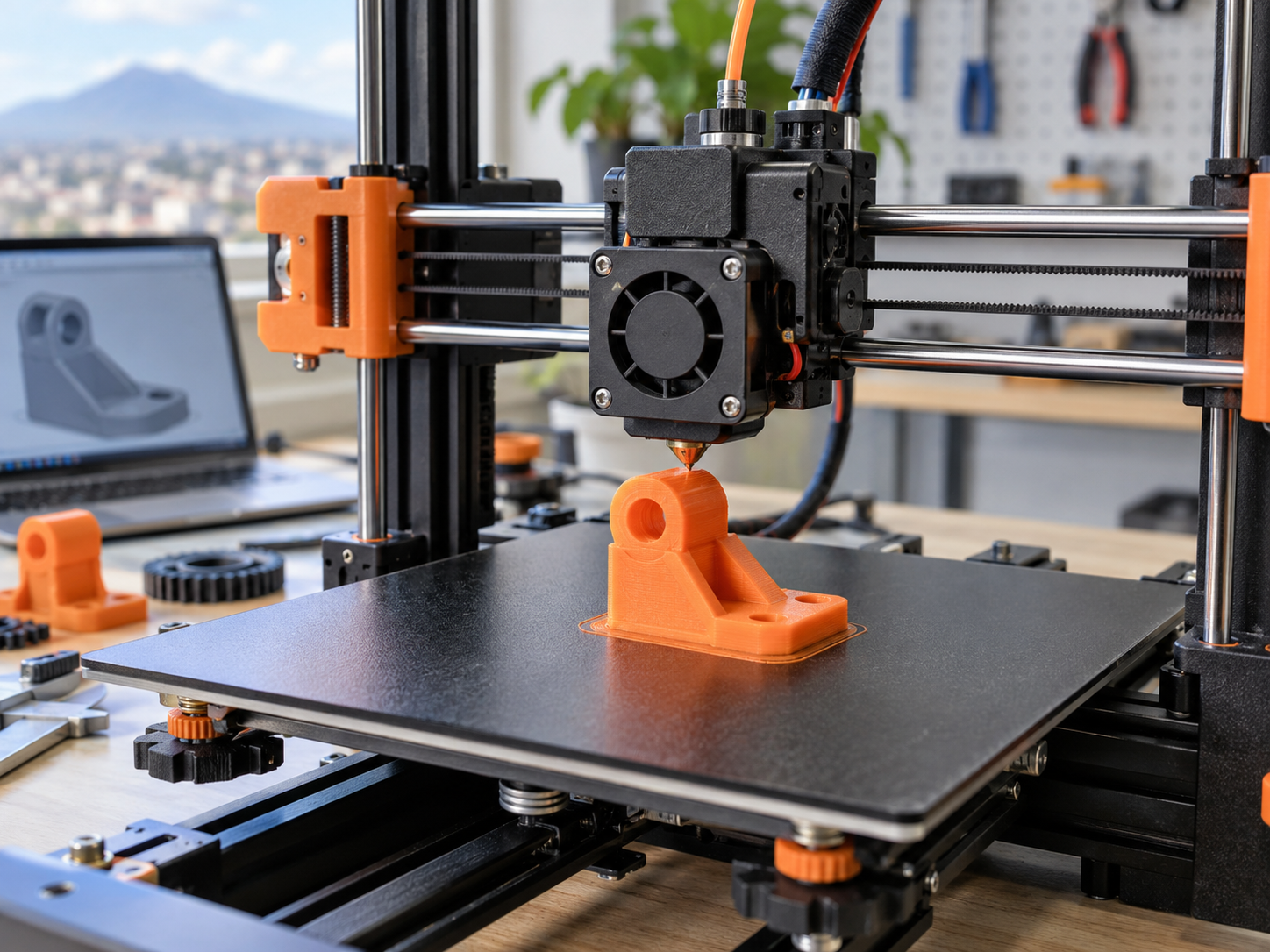 Prototipo físico durante pruebas técnicas en laboratorio